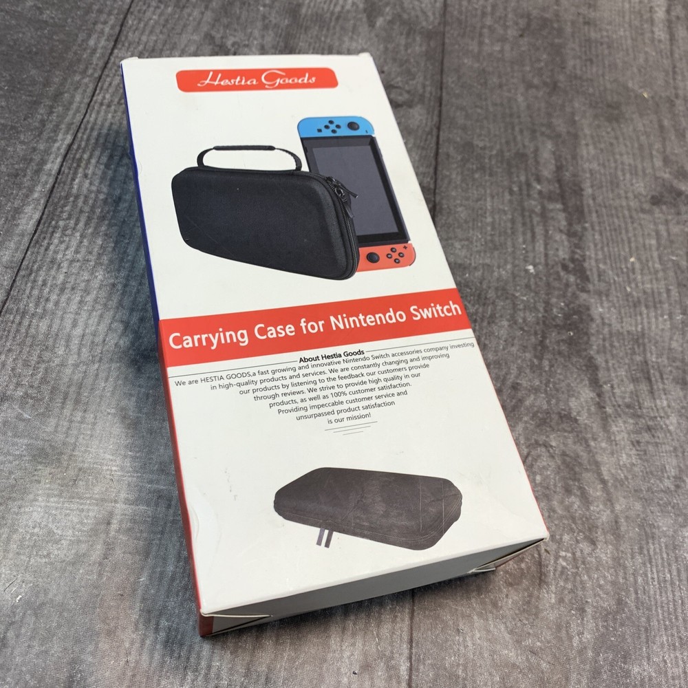 Hestia Goods Nintendo Switch Carrying Case With Screen & Game Console Protector