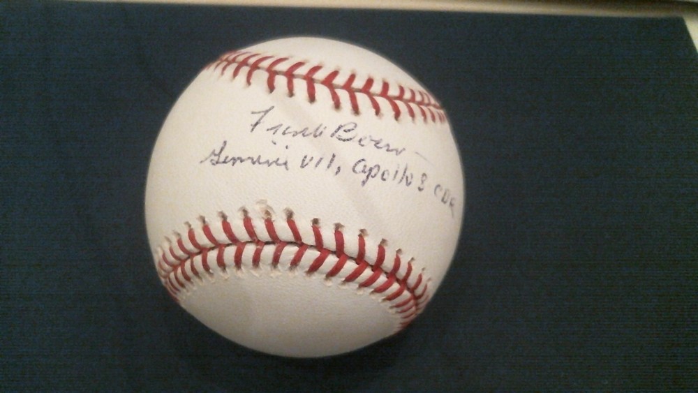 Frank Borman (dec. November 2023) Apollo 8 CDR signed Selig baseball