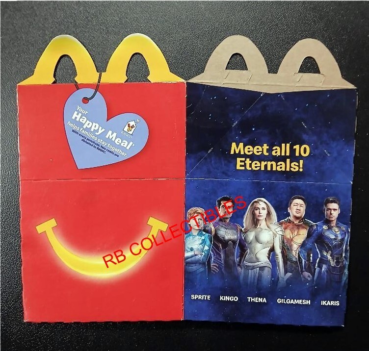 Eternals - McDonald's Happy Meal Box - 2021