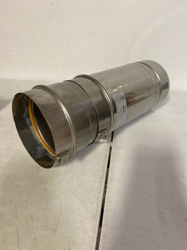 Noritz VP5-13.4ADJUST 5" Diameter / 13.4" Adjustable Straight - Stainless Steel