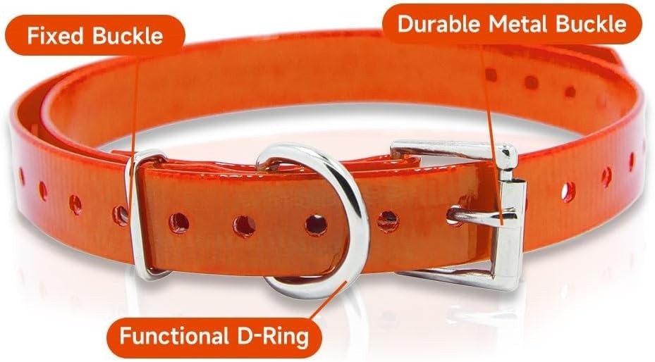 Universal Waterproof Dog Training Collar Replacement Strap, Adjustable, Fits ...