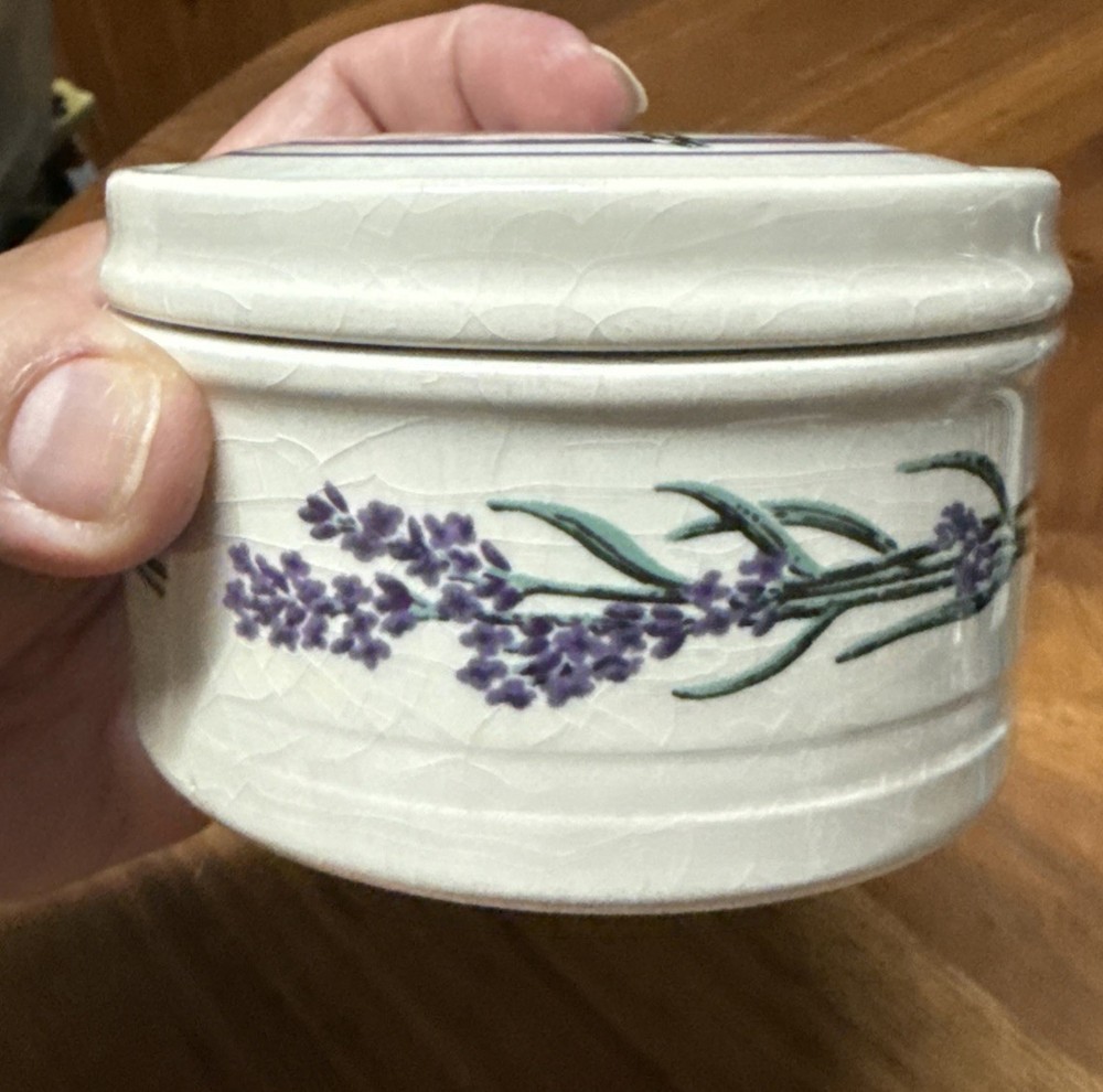 Boncath Pottery Trinket Box with Lid