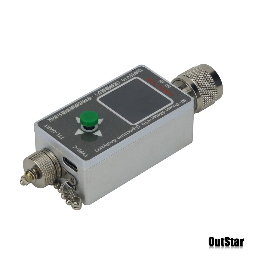 RF Power Meter Handheld Spectrum Analyzer w/Spectrum Display RF-Power-Meter-V10