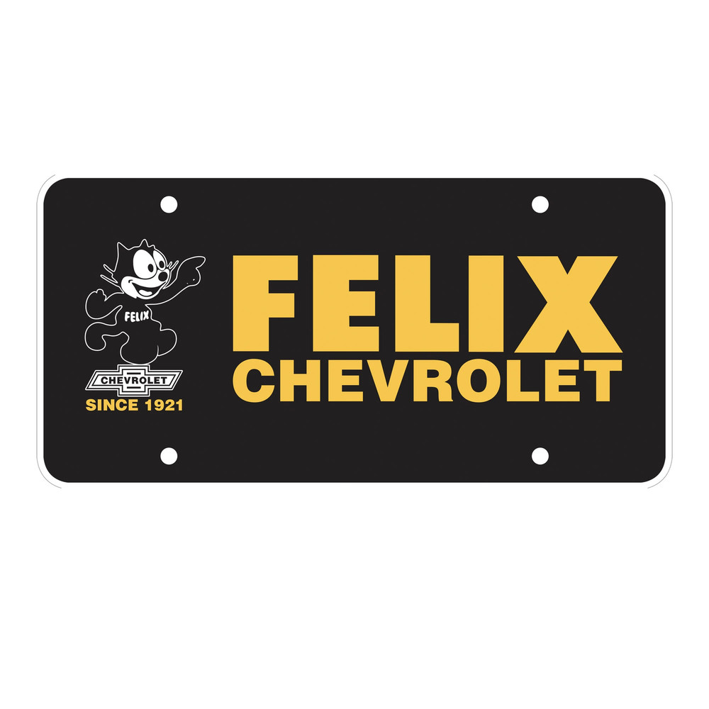 Plastic Legacy License Plate Insert