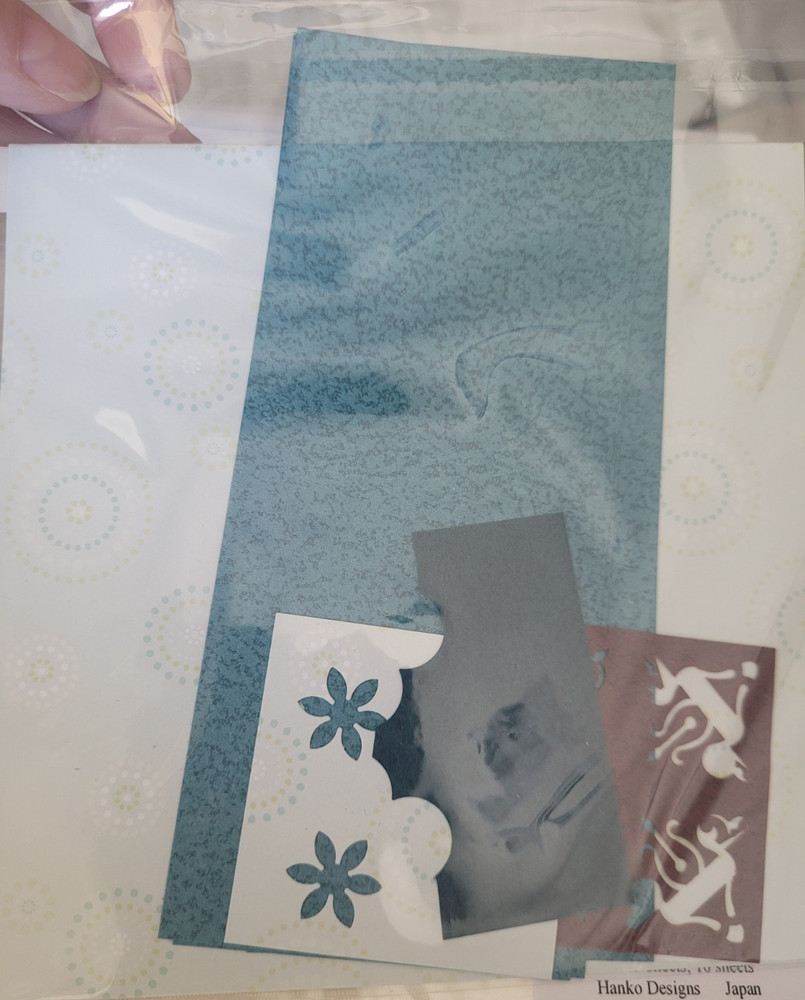 Scrapbook Paper 5 Pkg Assorted Laura Ashley Hanko Daisy D and Generic