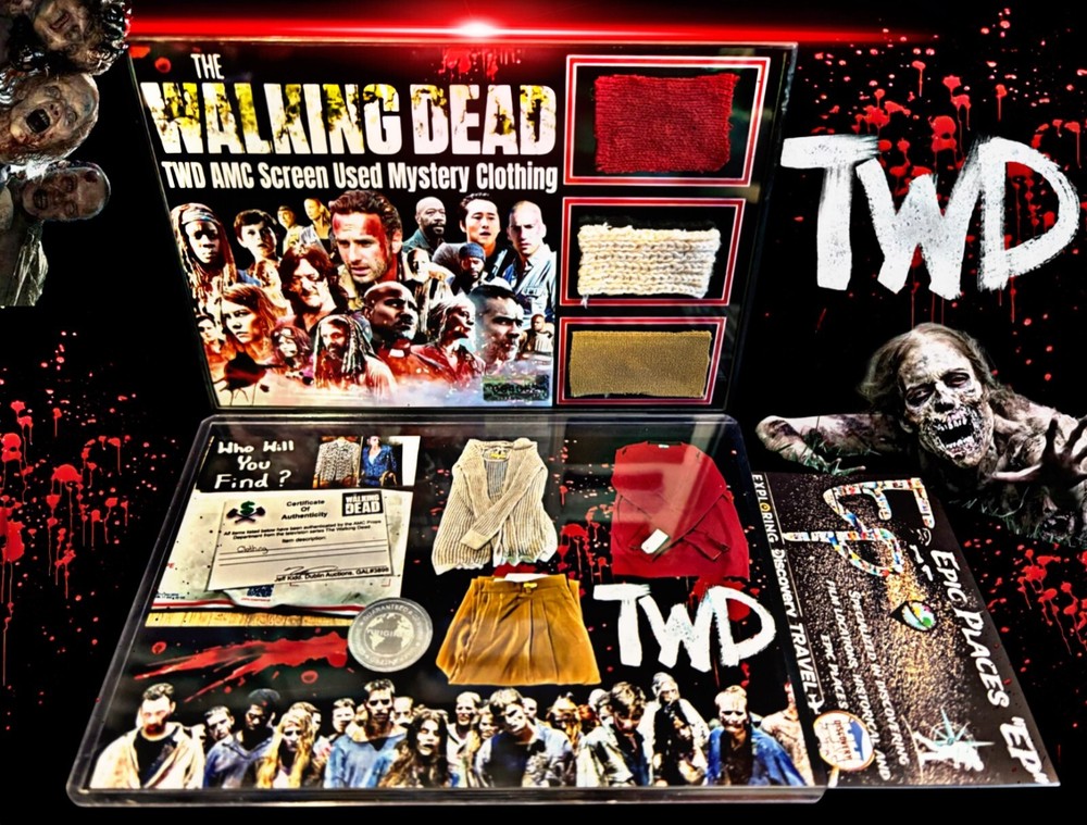 The Walking Dead Wardrobe Screen Used Props