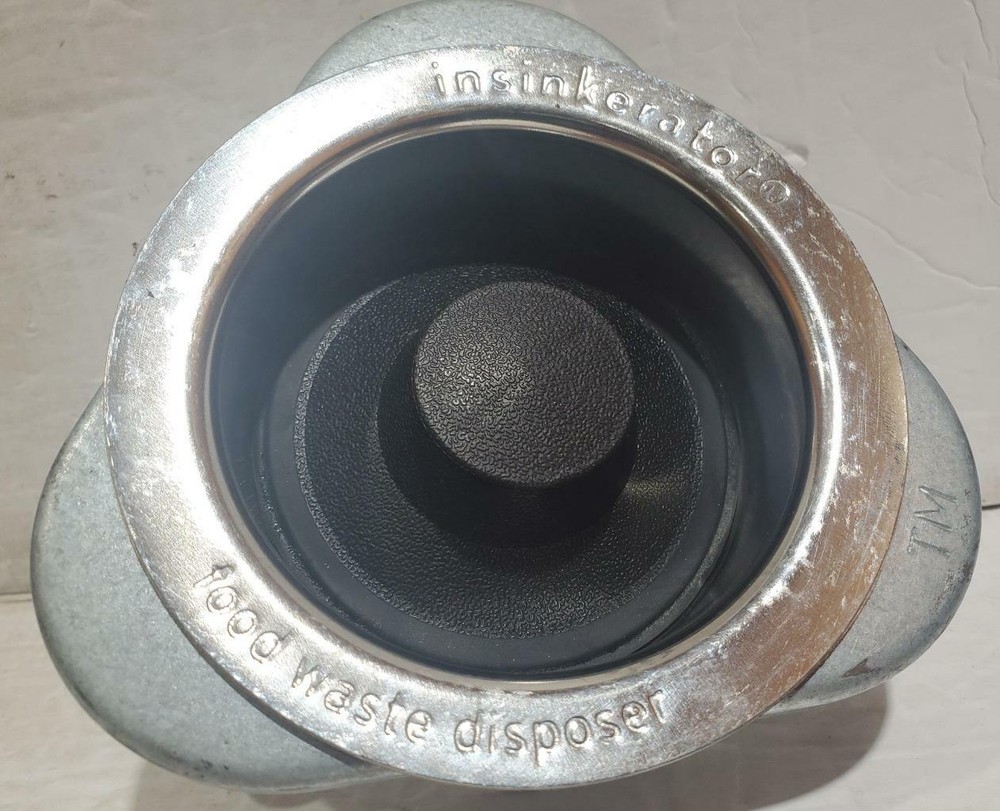 Insinkerator Garbage Disposal Mounting Collar Stainless Ring w/Stopper NEW 1