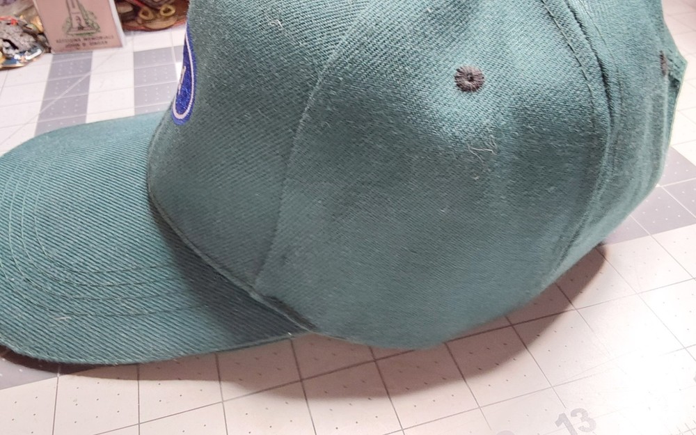 Ford Blue Oval Logo Green Baseball Hat