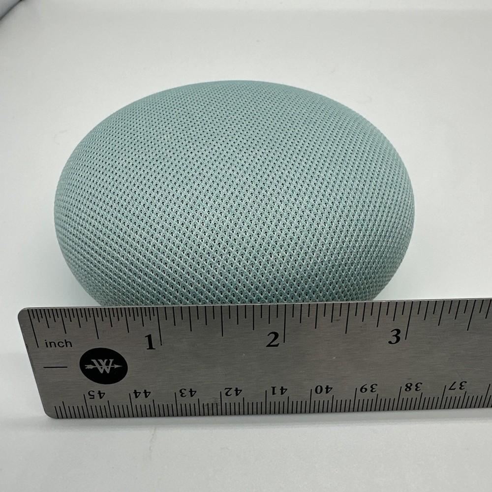 Google Home Mini GA00275-US Smart Speaker with Google Assistant, Aqua