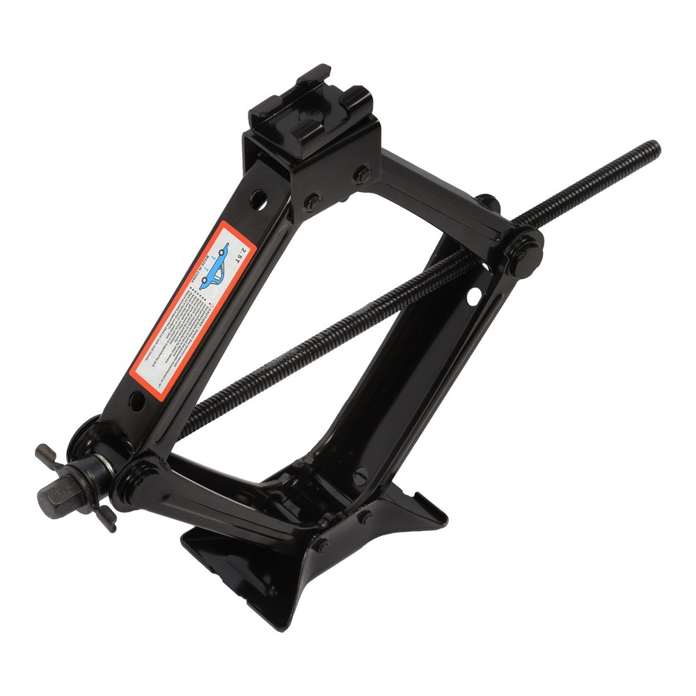 LABLT Scissor Jack 2.5 Tons Capacity with Ratchet Handle Effort Saving