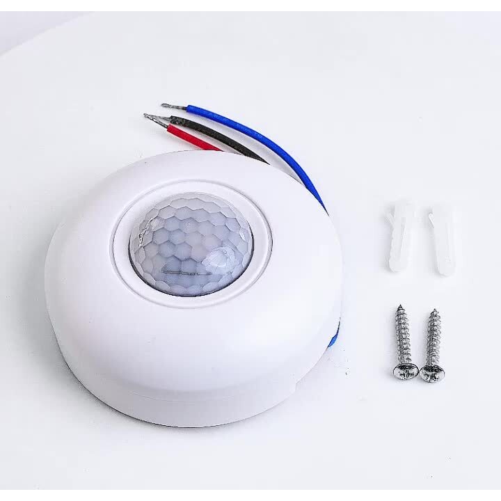 AC85-265V Infrared PIR Motion Induction Sensor 360° Detection For Ceiling Light