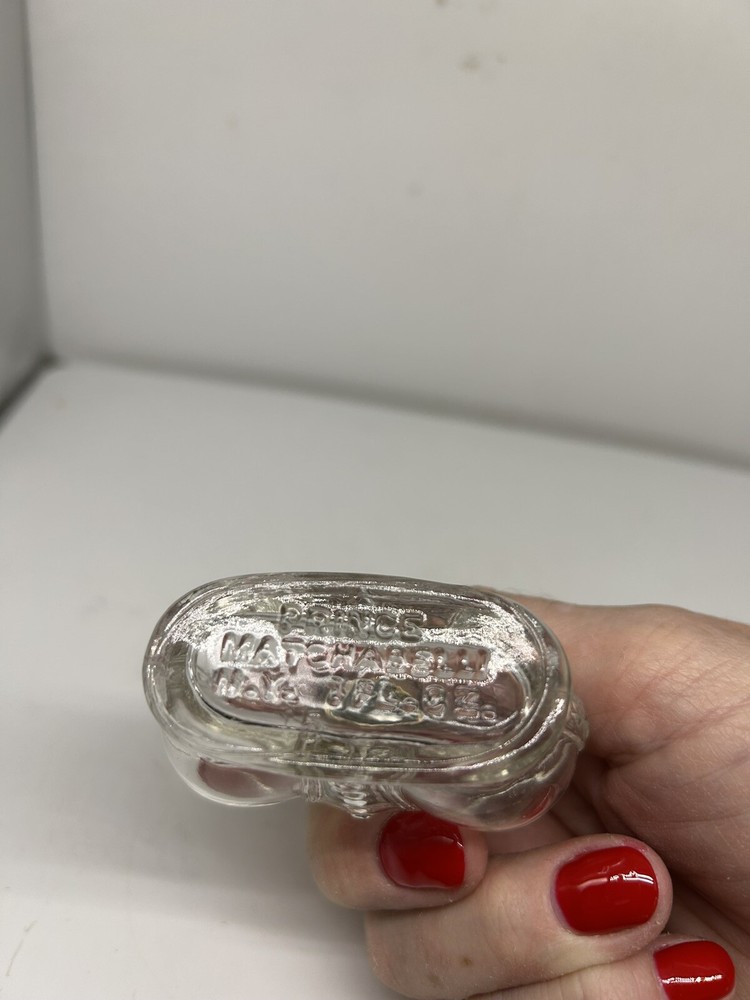 VTG Prince Matchabelli Mini Perfume Bottle Crown Empty