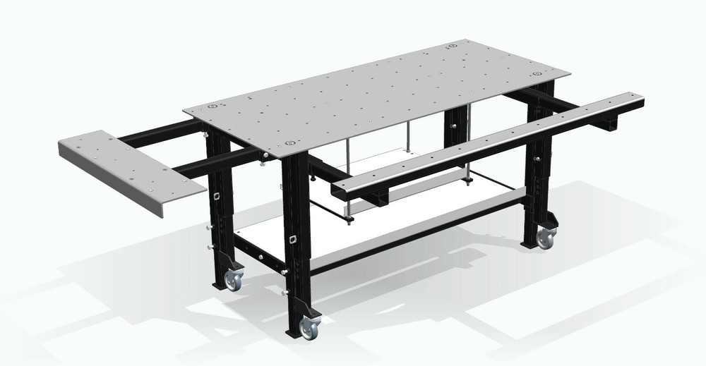 Workshop / Welding Bench 1900x850 3D Model in 3D PDF Format