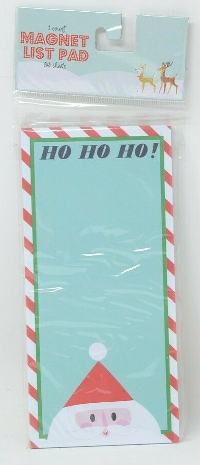 Ho Ho Ho! Magnet List Pad-80 Sheets