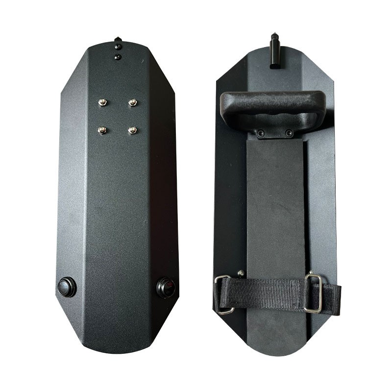 Portable Arm Shield Small Riot Shield with Light for Campus Security Guard