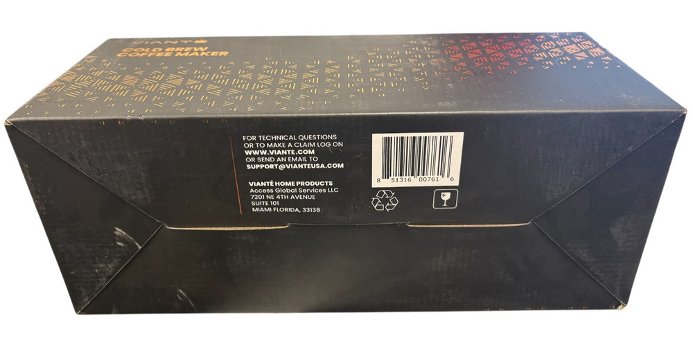 Viante Cold Brew Coffee Maker CBC-01