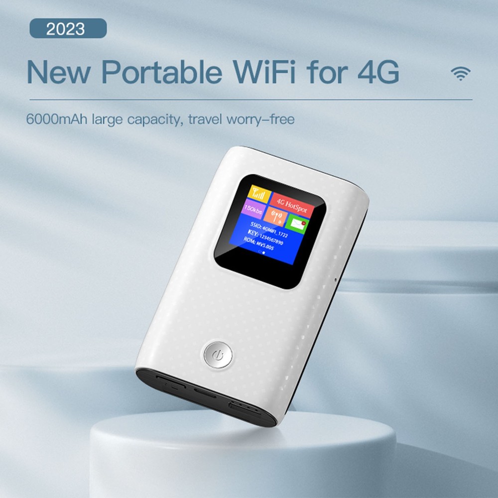 10 Users Capacity 4G WiFi Router High Speed Power Bank Function For Europe Use