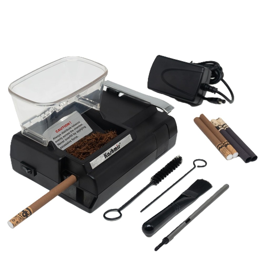 Cigarette Injector Machine Electric – Compact & Portable Tobacco Roller for K...