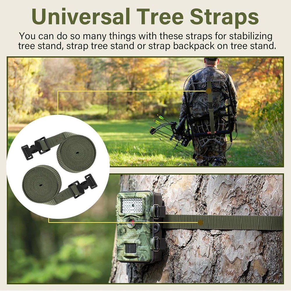 Treestands Utility Straps Pair for Summit Tree Stand Climber Stabilizer Straps