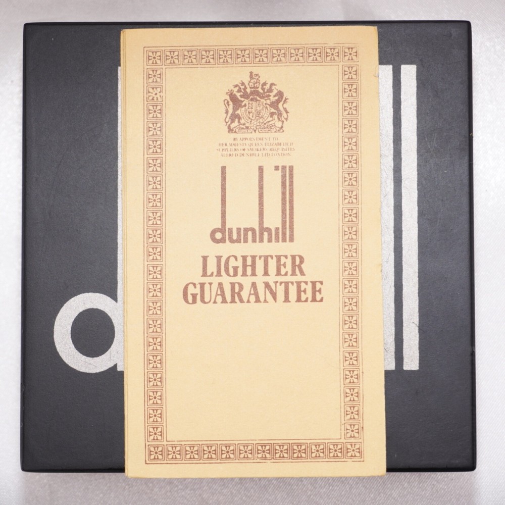 Dunhill Lighter Classic Pattern with Accessorie-Ultrasonically Cleaned