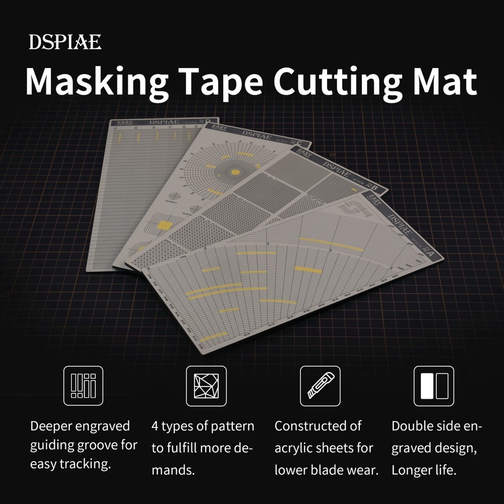 DSPIAE: Masking Tape Cutting Mats
