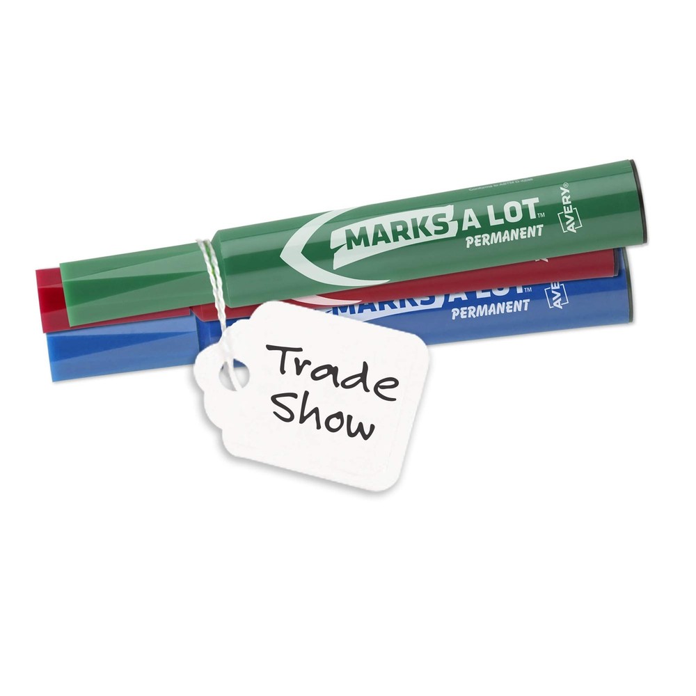 Avery Strung Marking Tags with String Attached, Gift Tags - Pack of 100