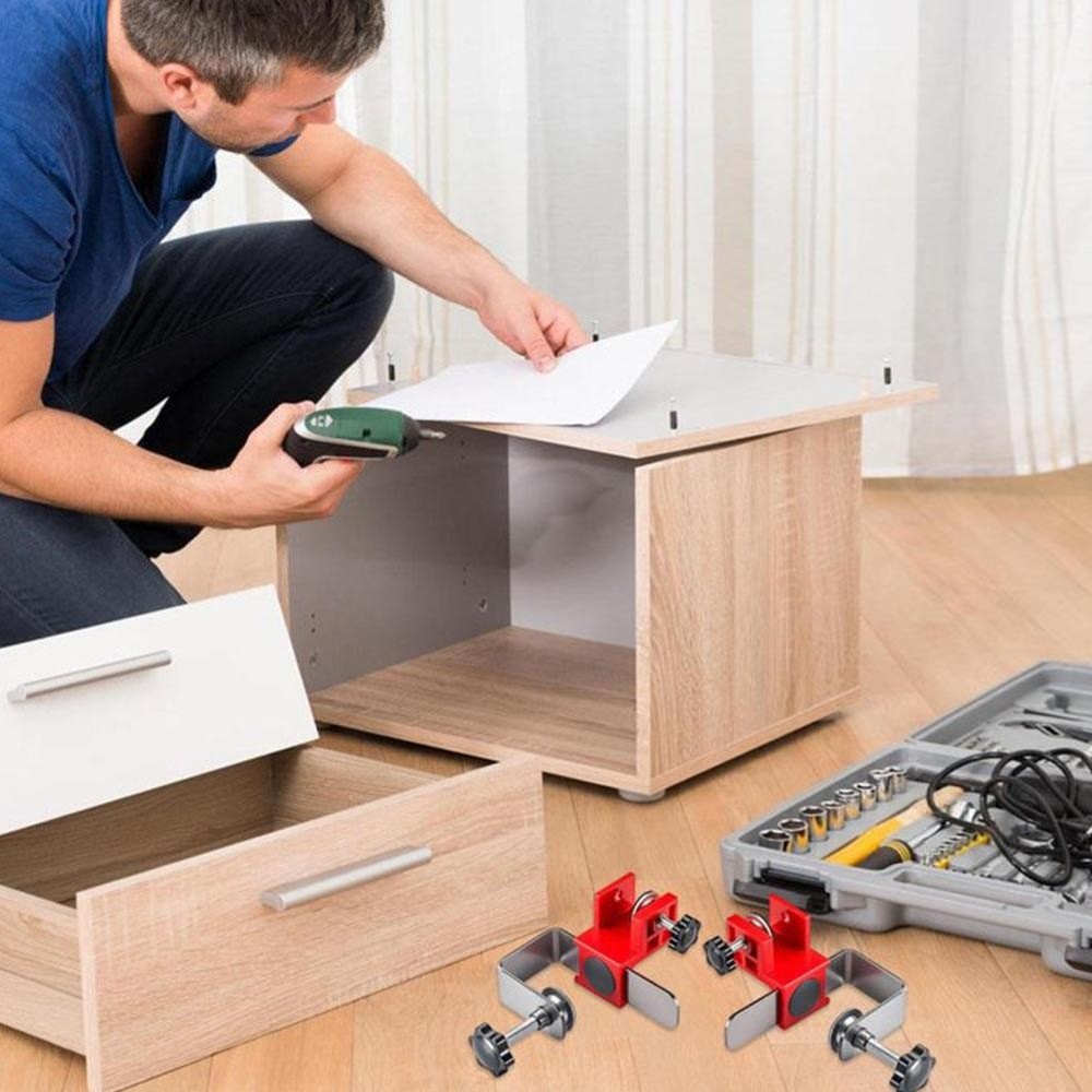 Press-on Carpentry Drawer Mounting Clips L6N4