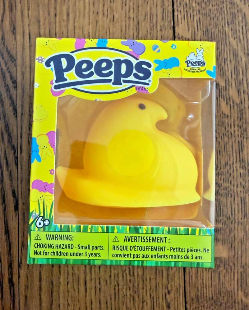 Authentic YELLOW PEEPS Chick Squishy Toy Stress Ball NEW
