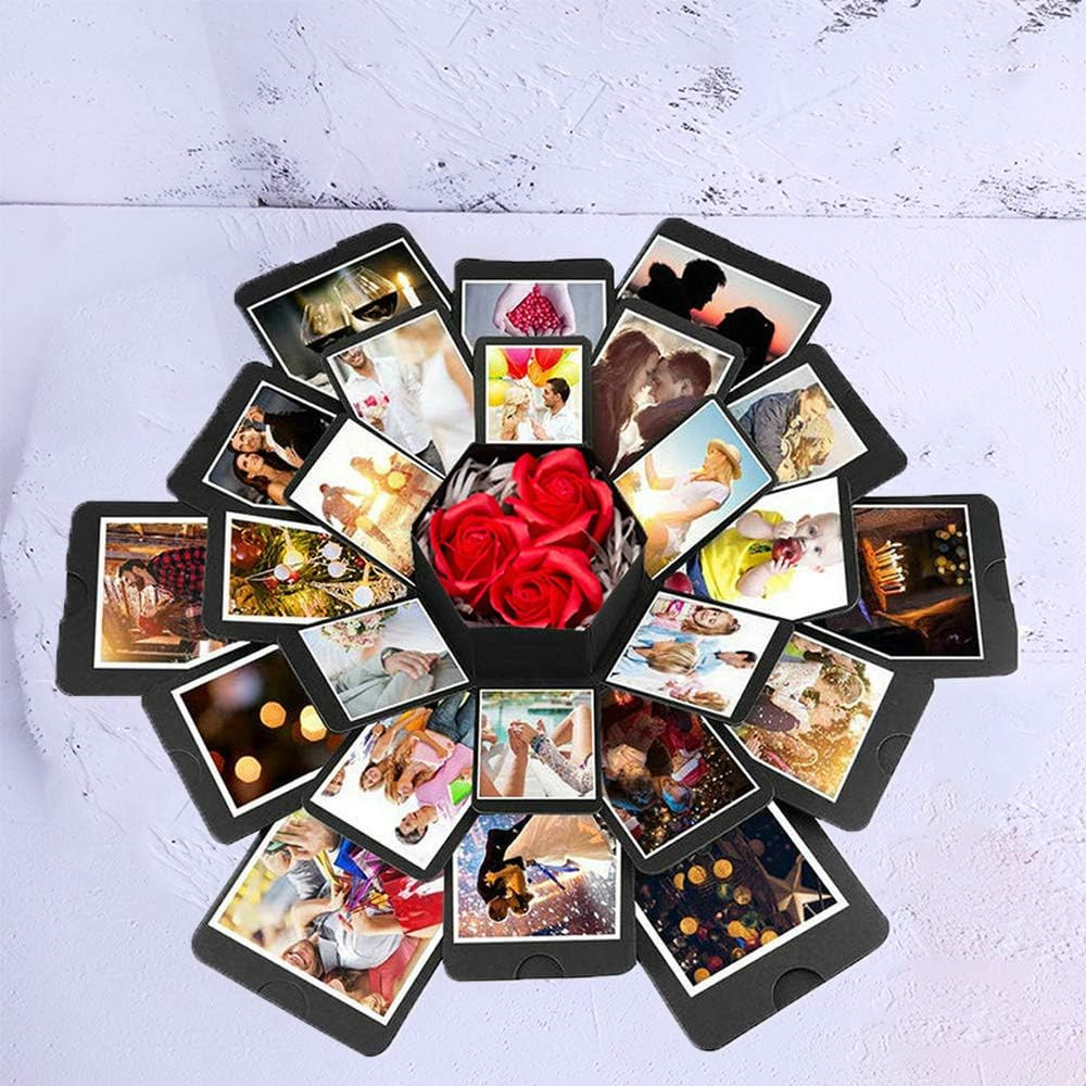 Explosion DIY Gift Set, Exploding Love Box for Couples, Sentimental Gift for Wed