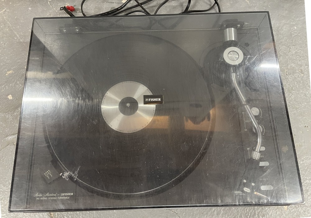 Fisher MT-6211 Stereo Turntable Made in Japan - NEEDS WORK