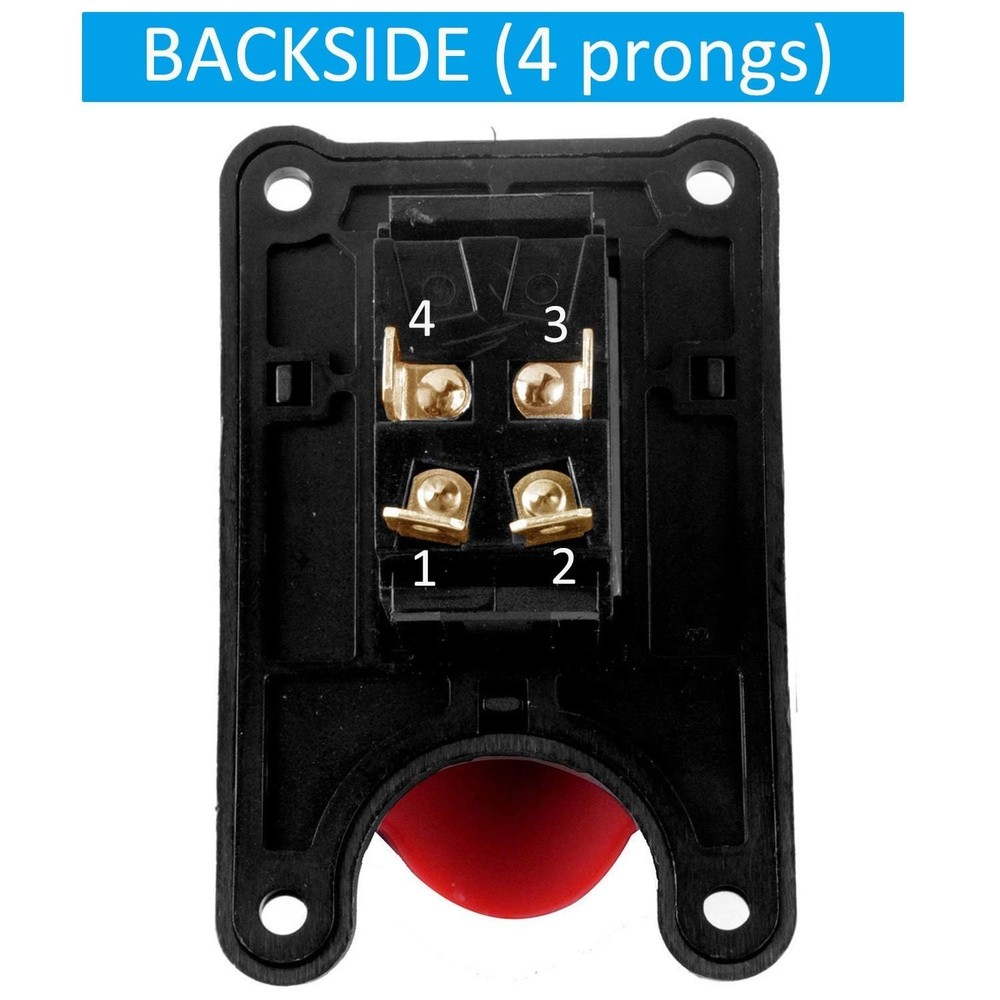 Table Saw Switch Replacement Compatible with Ryobi and Craftsman, Paddle On/Off