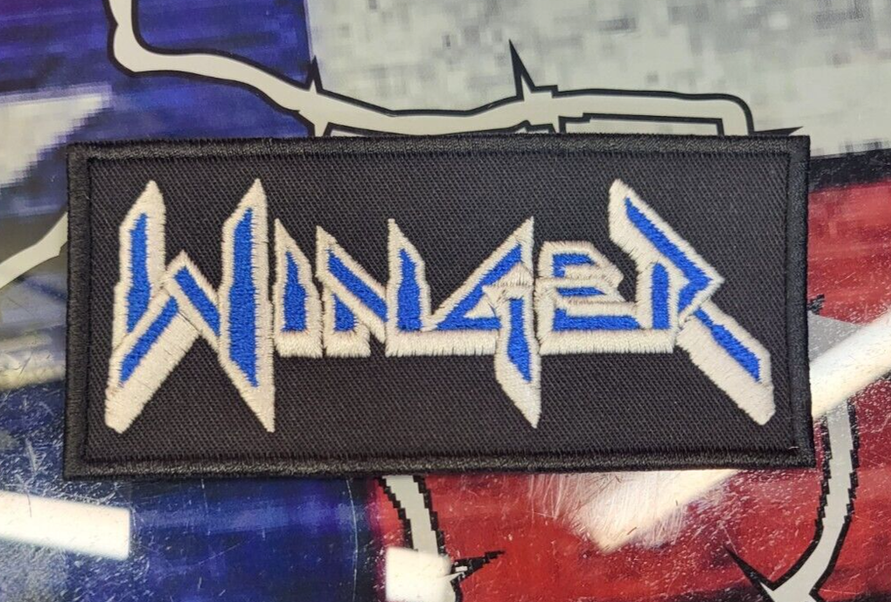 EMBROIDERED WINGER ROCK BAND PATCH