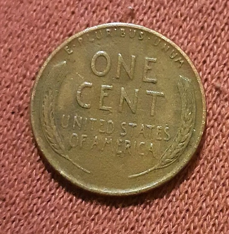 1951 lincoln wheat penny MULTIPLE ERRORS