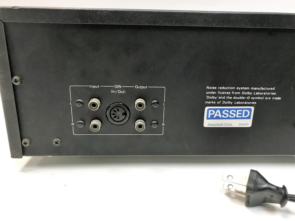 NAKAMICHI 580 M SINGLE CASSETTE DECK AS-IS READ DESCRIPTION