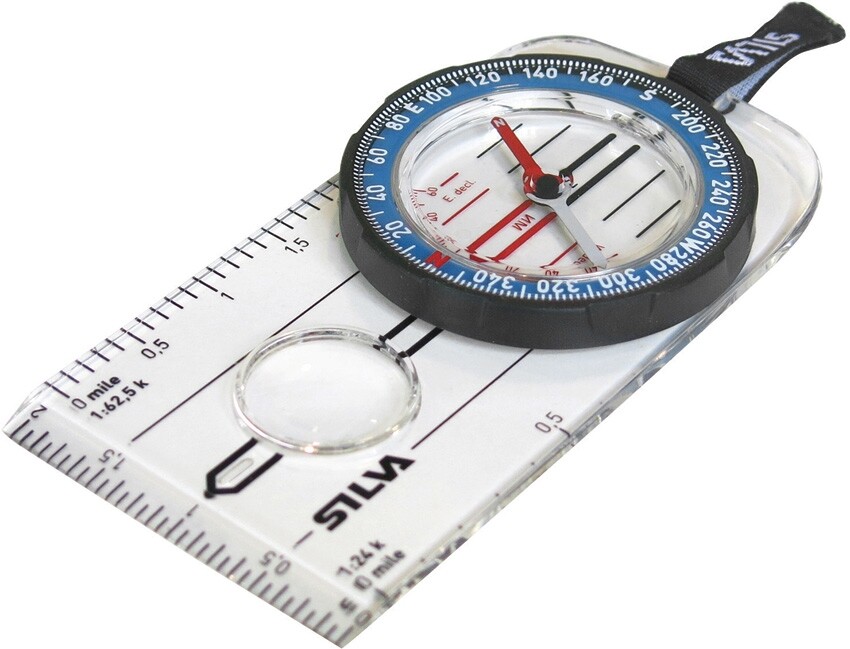 Silva Explorer 2.0 Compass Waterproof Romer Scale Magnifier Tunable Housing