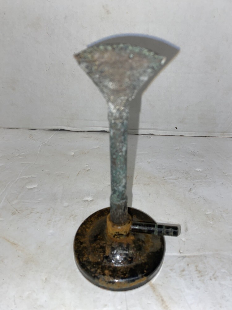 Vintage Bunsen Burner Laboratory Flame Equipment
