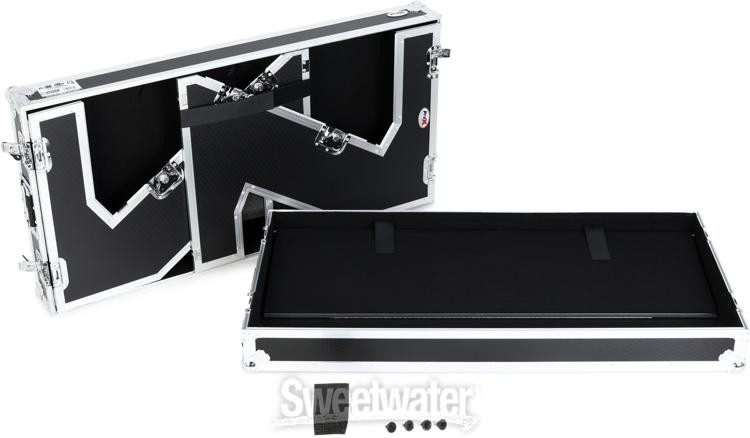 ProX Z-Table Folding Mobile DJ Workstation and Flight Case