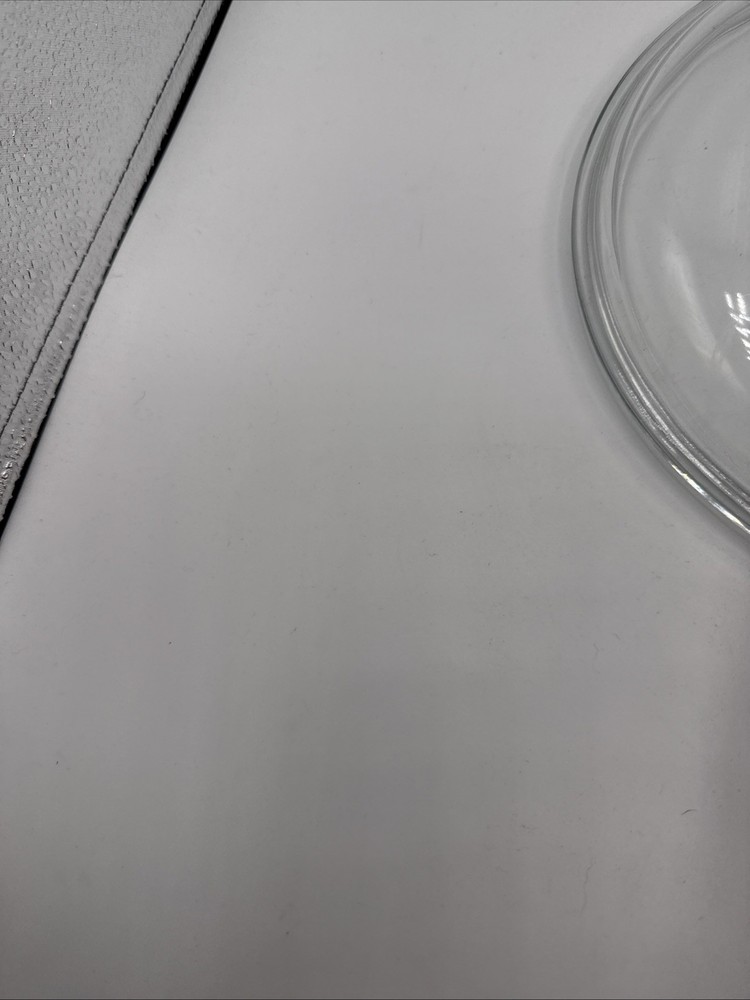 Vintage Pyrex Clear Casserole Lid 624C Optic Knob Handle 8.75" Replacement