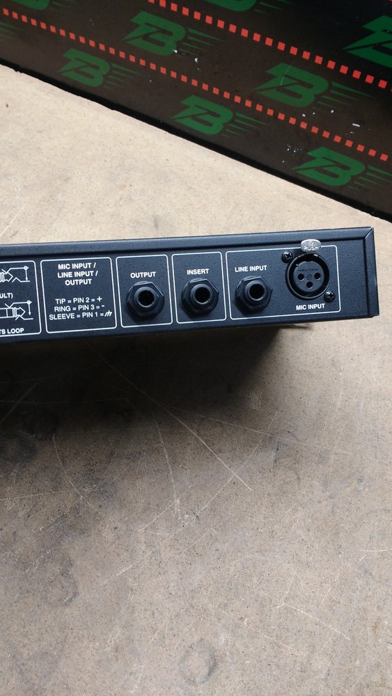 DBX 286s Microphone Preamp Processor DBX286SV w/ power cord - used