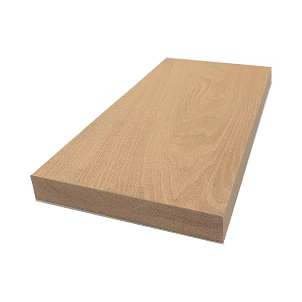 2 In. X 12 In. X 8 Ft. Red Oak S4S Board