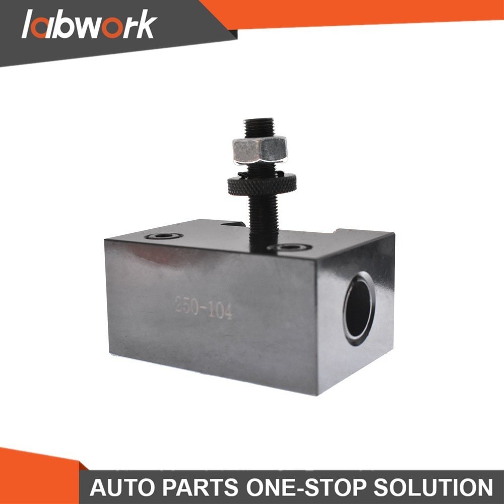 6Pcs AXA 250-100 Size Piston Type Quick Change Tool Post Set For Lathe 6- 12"