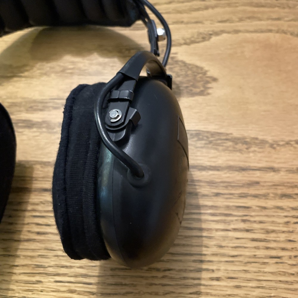 Flightcom Classic Aviation Headset Black | Model 4DLX