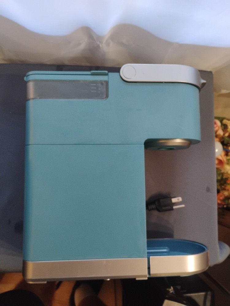 Keurig K-Mini Plus Single Serve K-Cup Pod Coffee Maker Blue Working