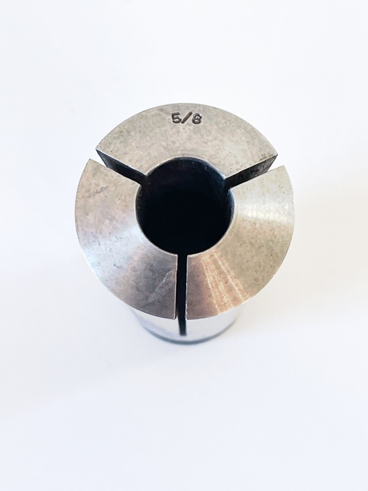 5/8" Round Collet 5C .576" W/ External Internal Thread .625"