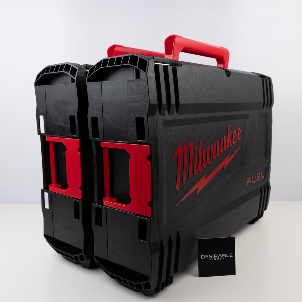 Milwaukee M18 Fuel Carry Case Stackable Power Tool Hard - Empty Storage Case Box