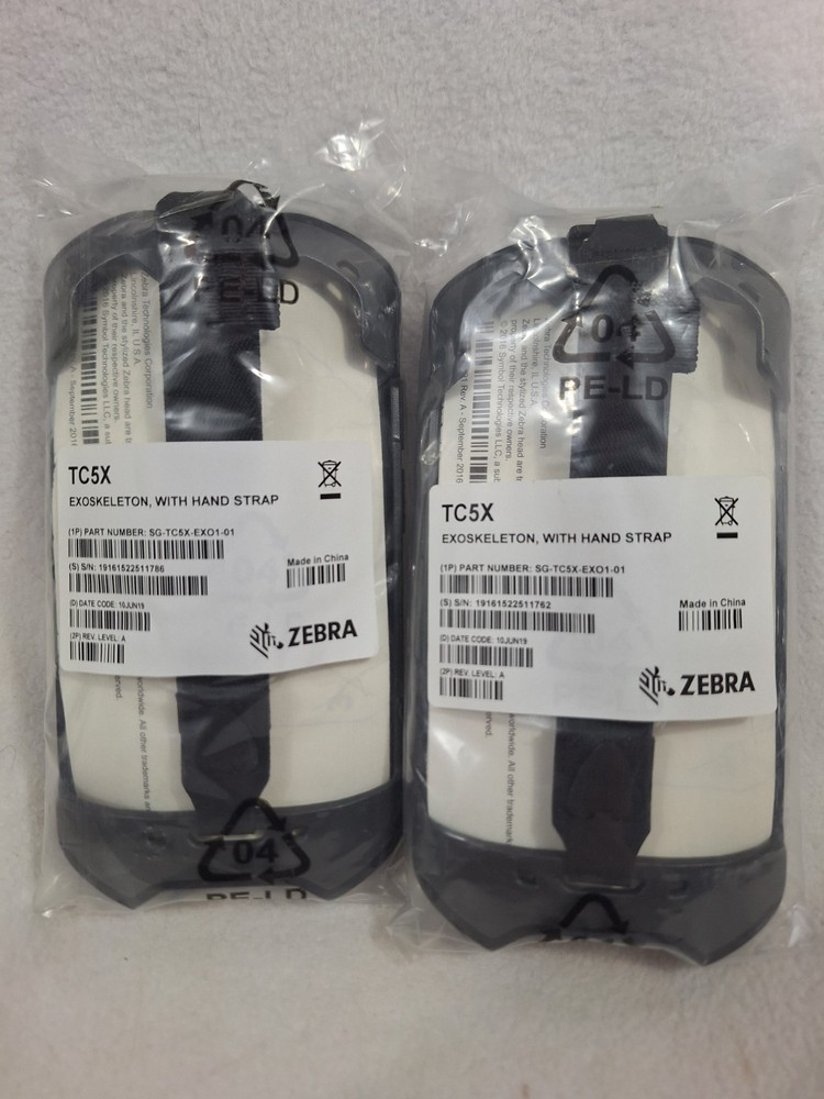Zebra TC5X Exoskeleton with Hand Strap 2x Pack