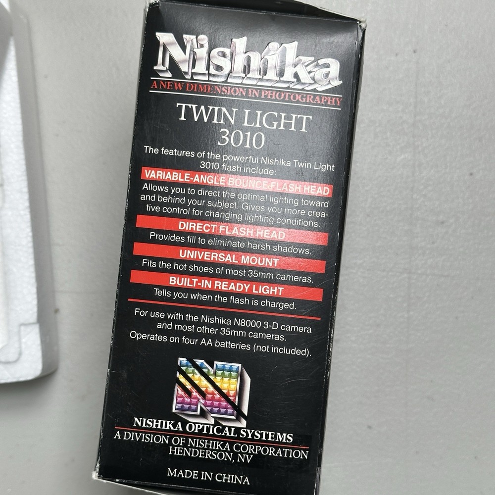 Nishika Twin Light 3000 (Empty Box Only)