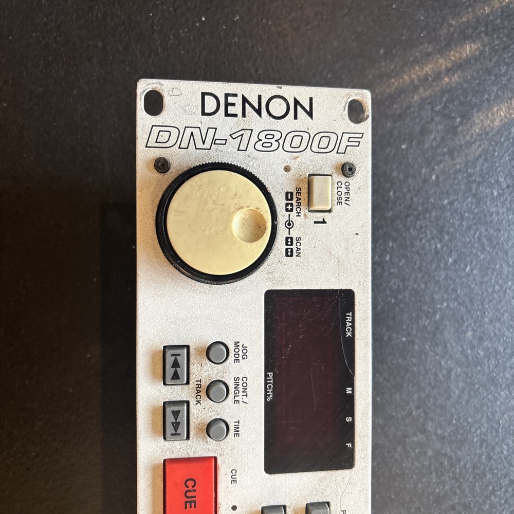 Denon DN1800F Controller WHITE Parts Untested