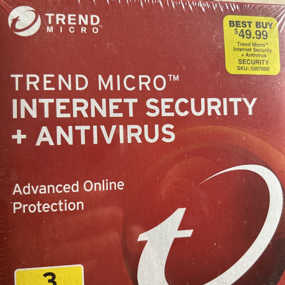 Trend Micro Internet Security + Antivirus Can Be Used On 3 Devices