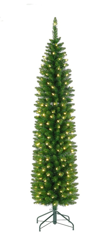 Prelit Artificial Christmas Tree, Candle tree, Pencil Tree, Slim Christmas Tree